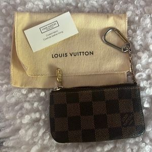 LV Damien key pouch. Loved.